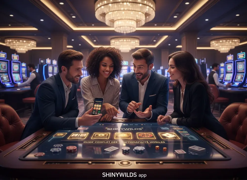 Shinywilds app Guide complet des fonctionnalités mobiles