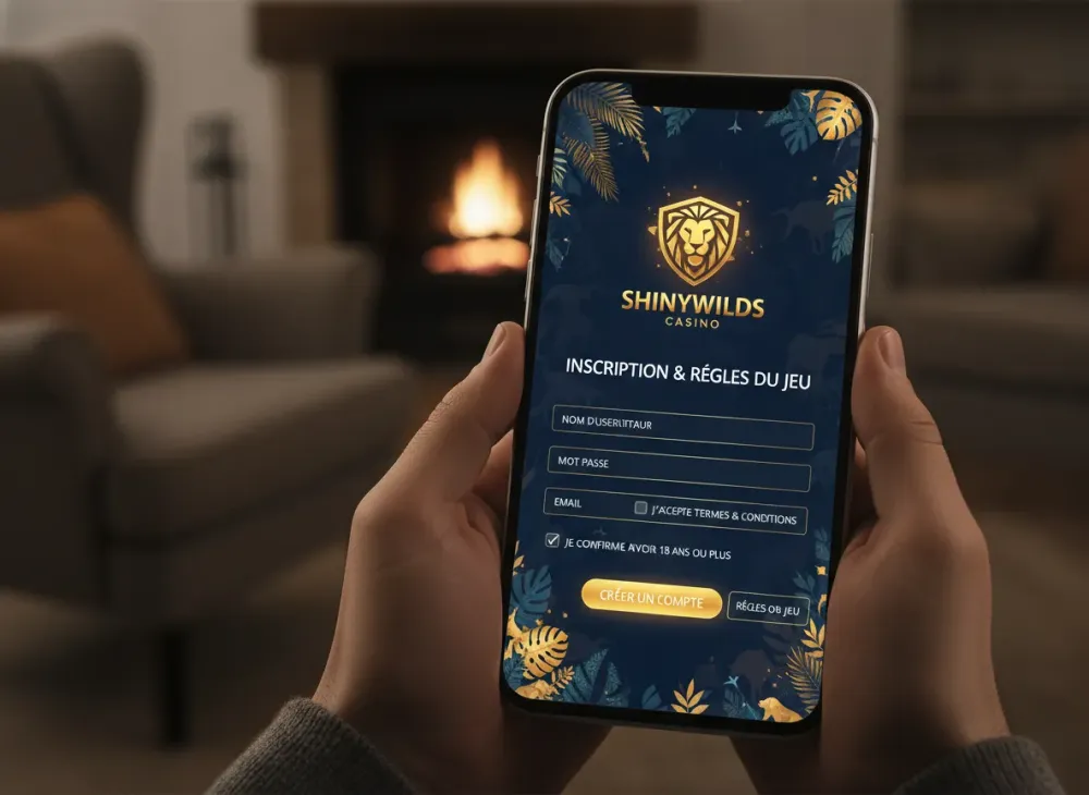 Shinywilds inscription procédure compte et règles jeu